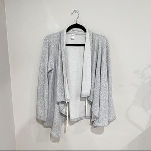 Old Navy Grey Waterfall Cardigan